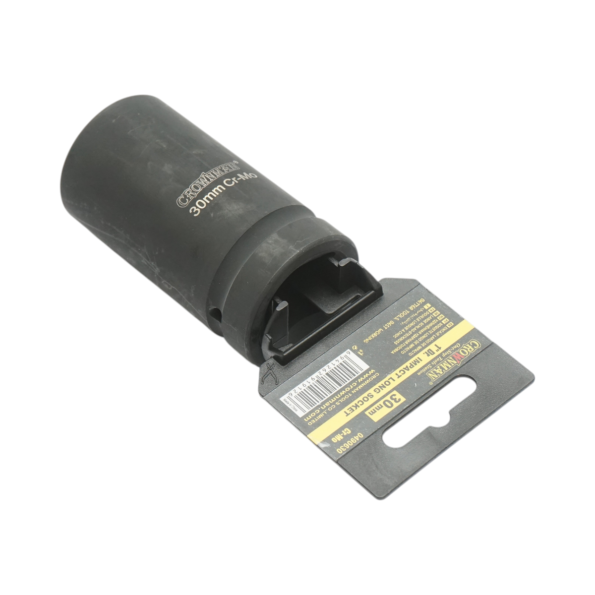 Cheie tubulara de impact lunga 30mm, patrat 1 inch Cr-Mo Crownman - imagine 3
