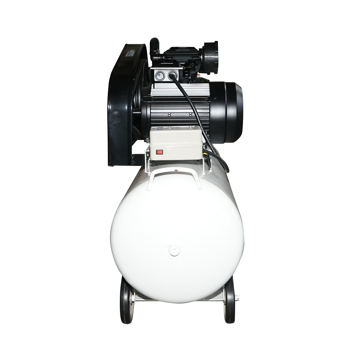 Compresor aer pe curea 200L, motor 2 cilindri in V 5CP, 4KW/380V, presiune maxima 8 bar, volum aer aspirat 650 L/min Breckner Germany - imagine 5