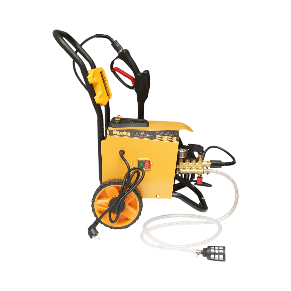 Aparat de spalat cu presiune 1.8KW, 220V, 100 bar, debit 10 L/min cu furtun si pistol Breckner Germany - imagine 3