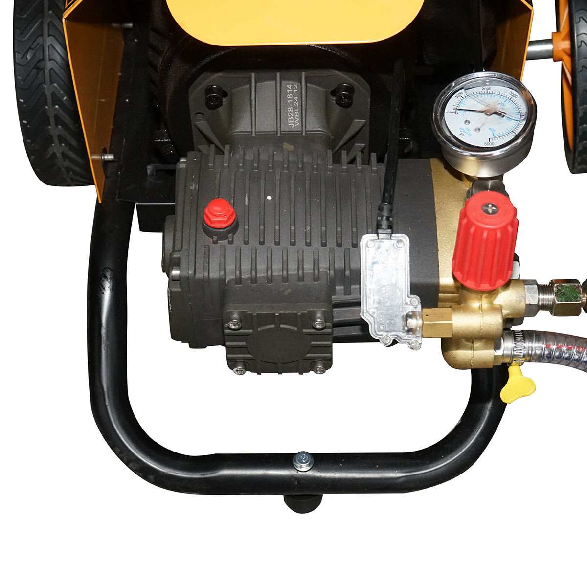 Aparat de spalat cu presiune 4KW/380V, 220 bar, debit 15 L/min cu furtun si pistol Breckner Germany - imagine 7