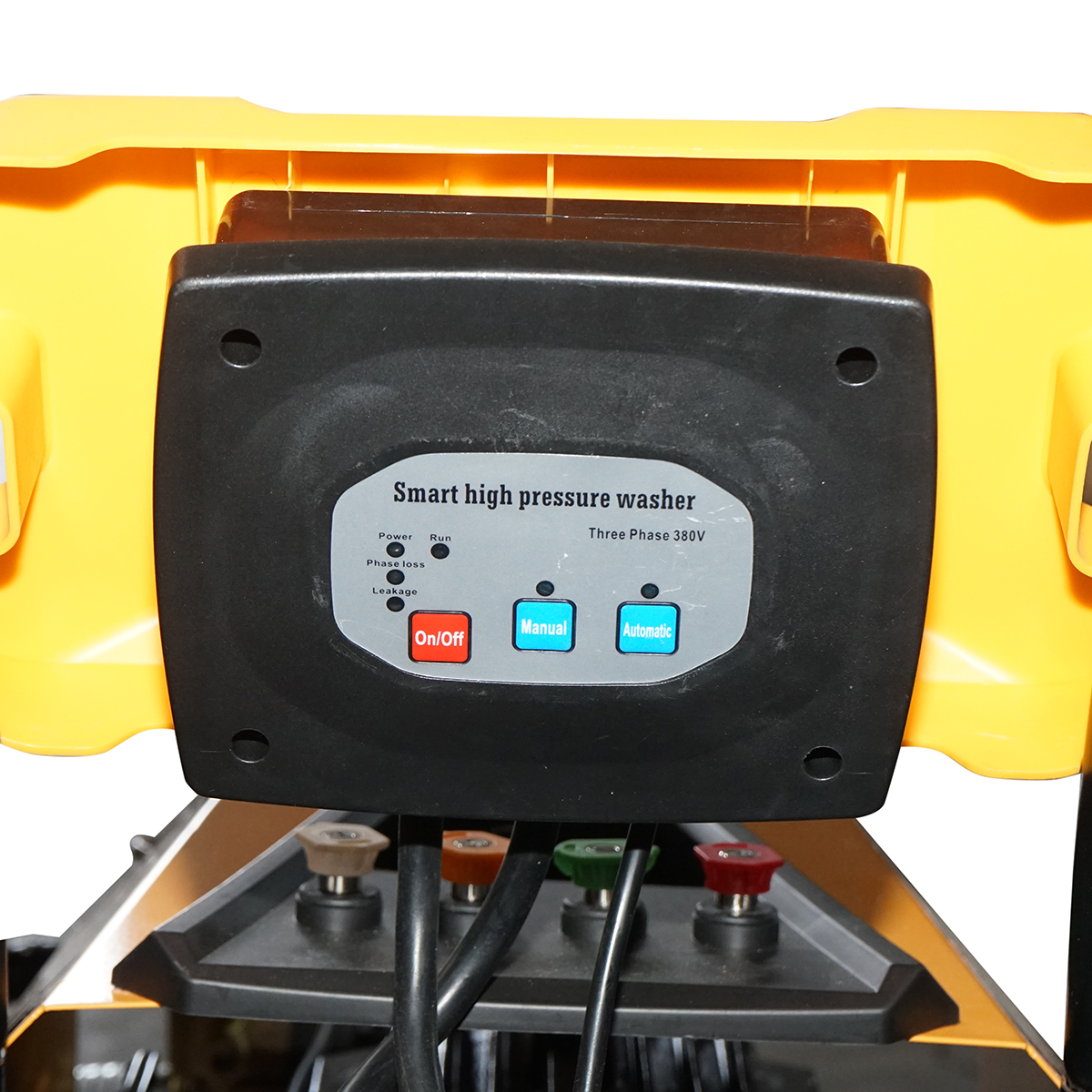 Aparat de spalat cu presiune 4KW/380V, 220 bar, debit 15 L/min cu furtun si pistol Breckner Germany - imagine 9