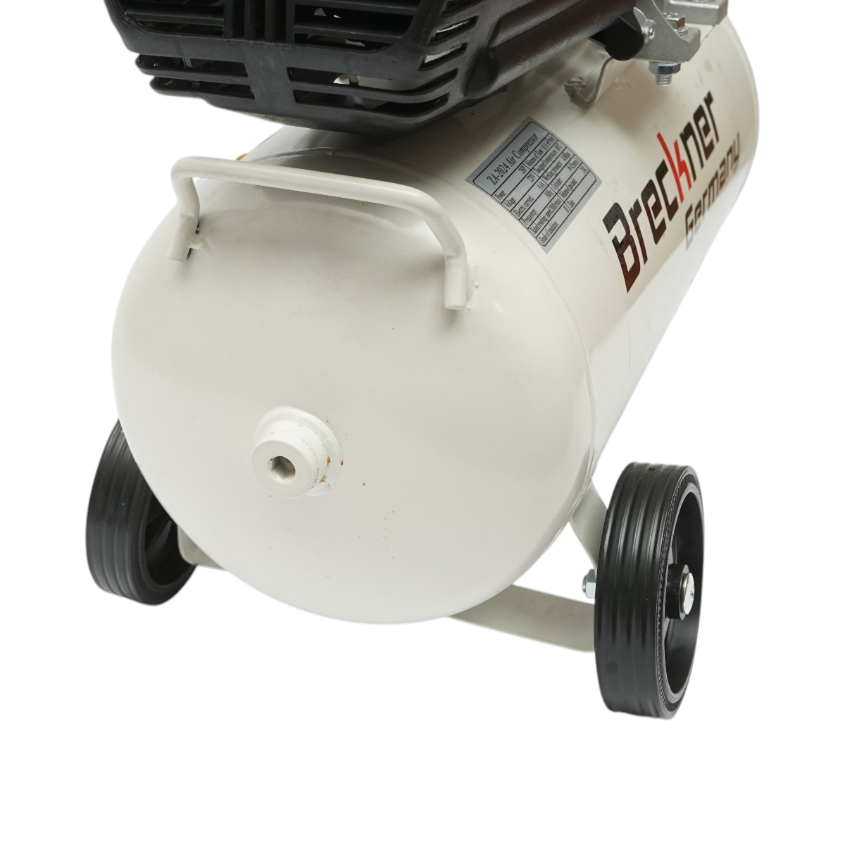 Compresor aer 24L, putere motor 1.5KW/2CP, presiune maxima 8 bar, volum aer aspirat 184 L/min Breckner Germany - imagine 8
