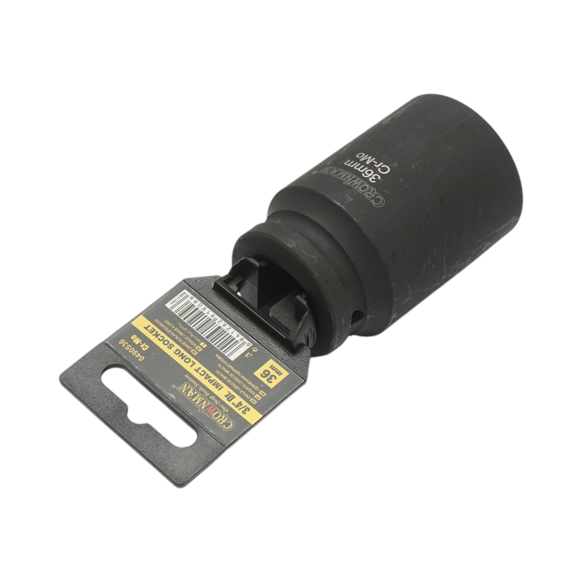 Cheie tubulara de impact lunga 36mm, patrat 3/4 inch Cr-Mo Crownman - imagine 3