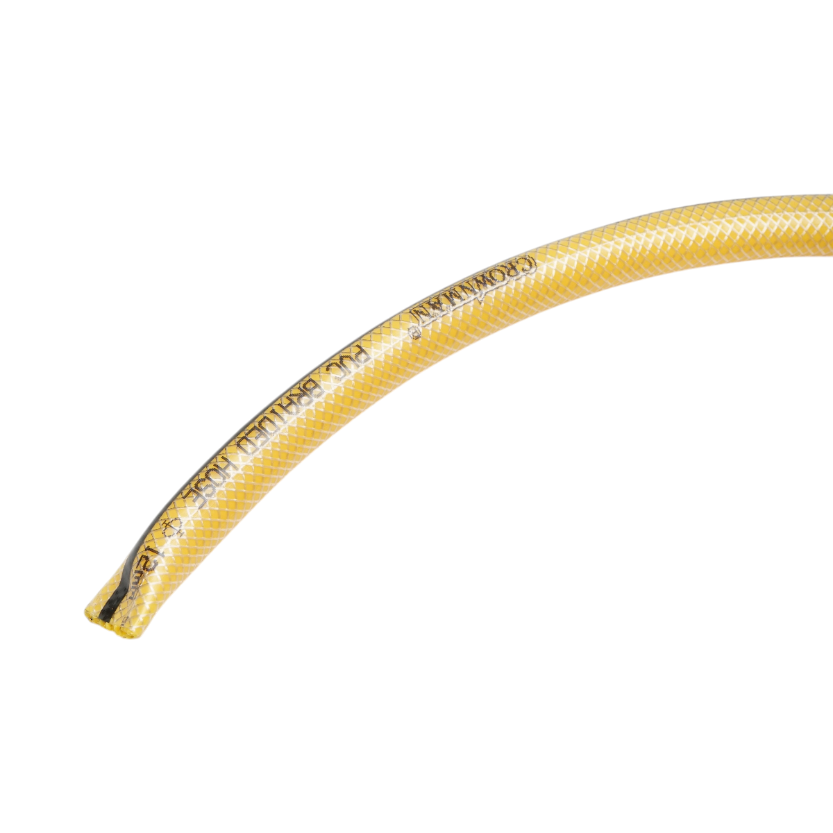 Furtun gradina PVC 1/2 inch (12mm) cu insertie textila impletita 50m/rola Crownman - imagine 3