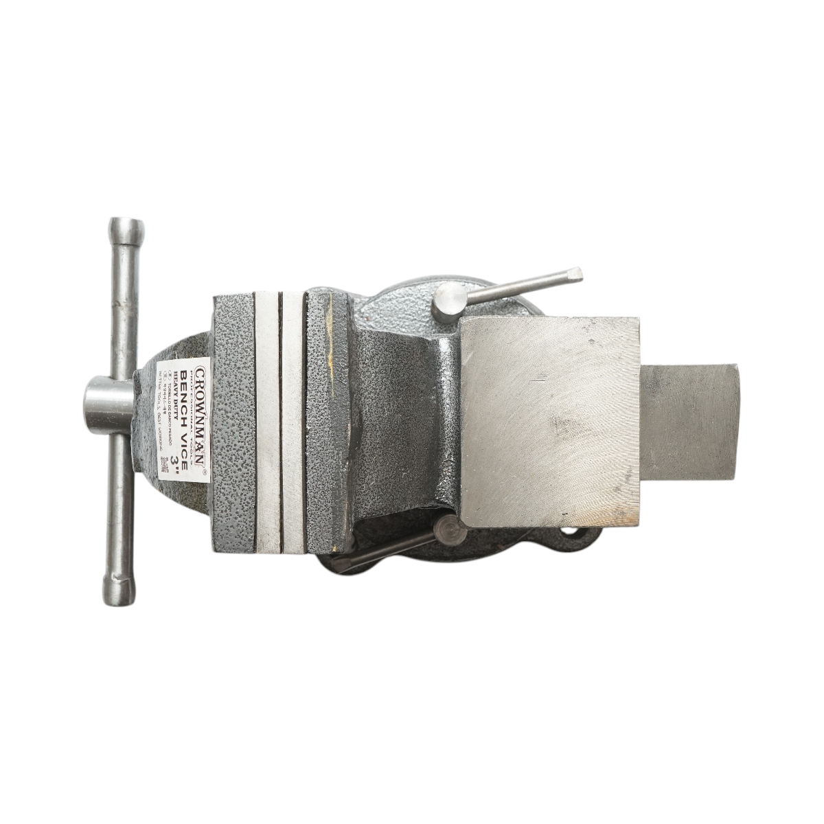 Menghina cu baza rotativa si nicovala 75mm Heavy Duty Crownman - imagine 5