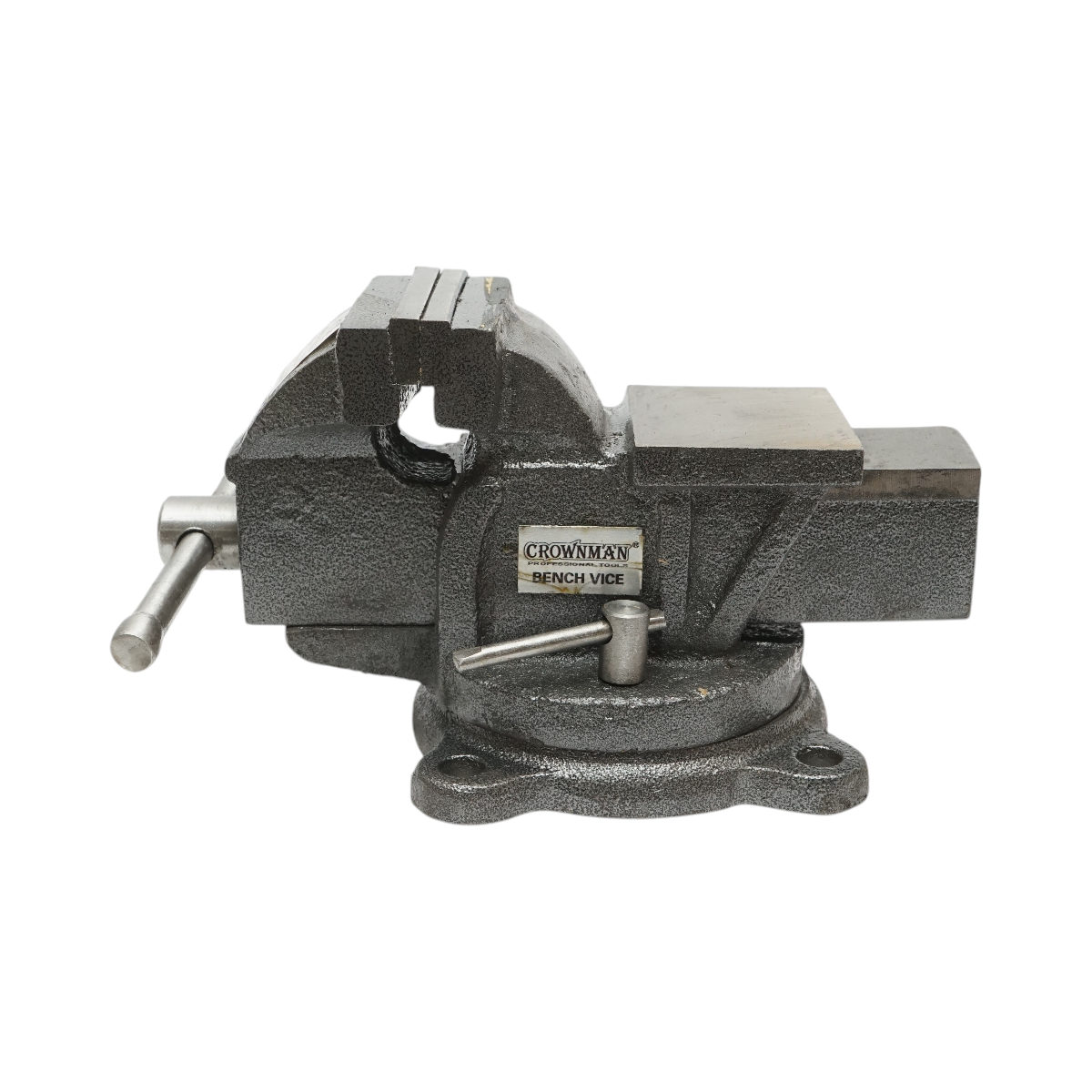 Menghina cu baza rotativa si nicovala 75mm Heavy Duty Crownman - imagine 3