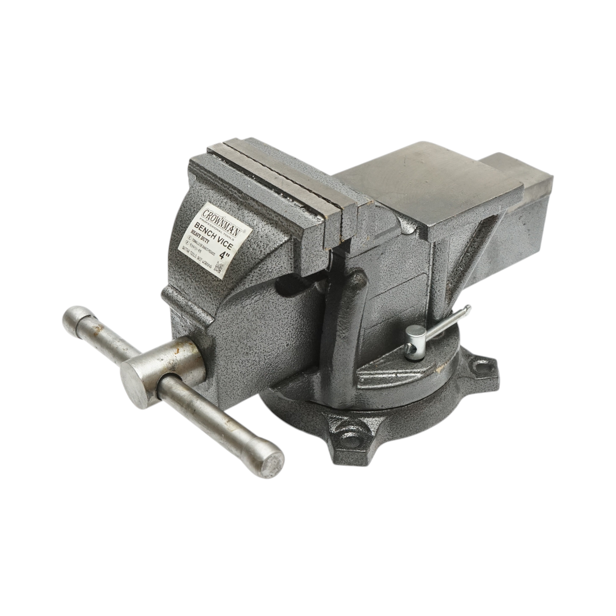Menghina cu baza rotativa si nicovala 100mm Heavy Duty Crownman