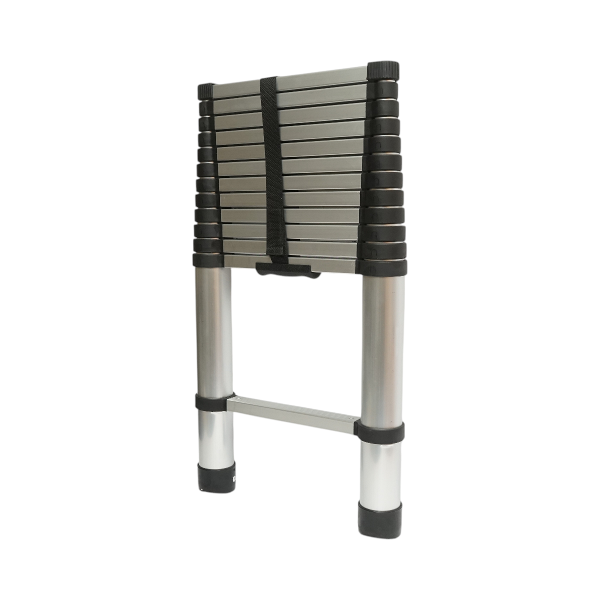 Scara aluminiu telescopica 3.8m, 13 trepte antiderapante, sarcina maxima 150kg Breckner Germany - imagine 4