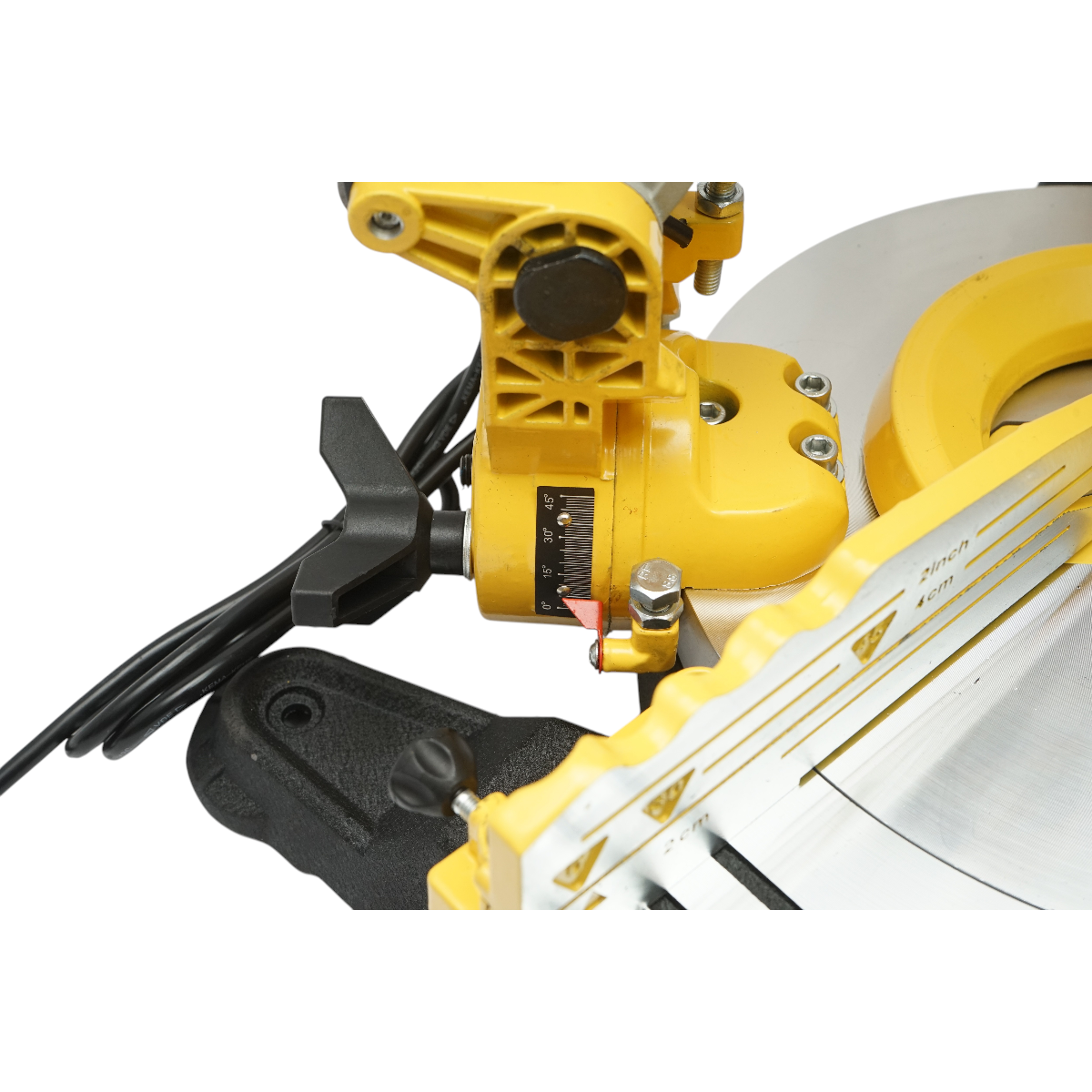 Fierastrau circular stationar 1850W, 220V, disc 255mm 40T, taiere inclinata 45°, 4200rpm Crownman - imagine 9