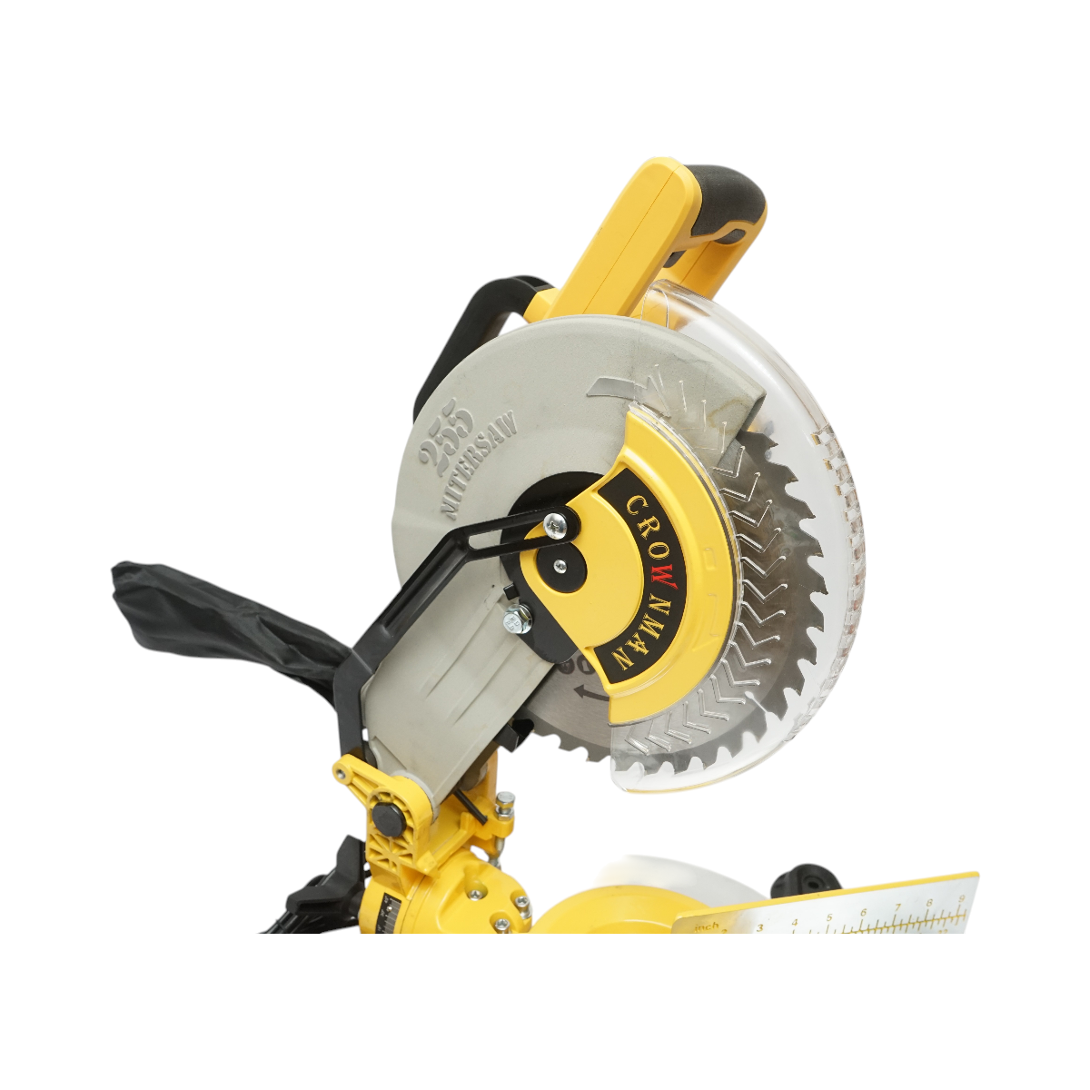 Fierastrau circular stationar 1850W, 220V, disc 255mm 40T, taiere inclinata 45°, 4200rpm Crownman - imagine 5