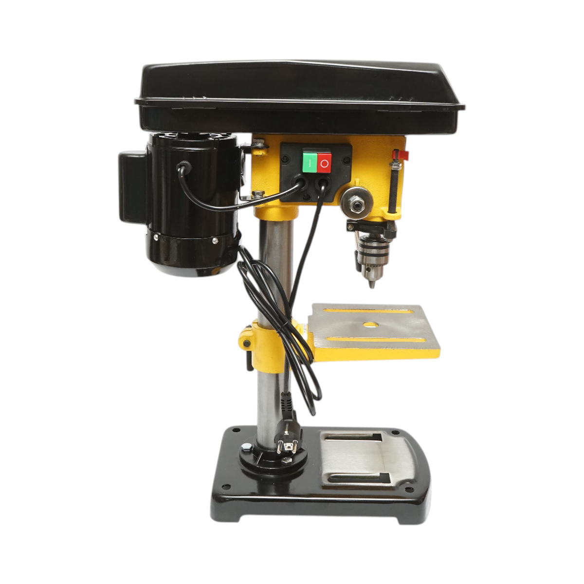 Masina de gaurit cu coloana 350W, 220V, 5 viteze 620-2620 RPM, mandrina 13mm Crownman - imagine 2
