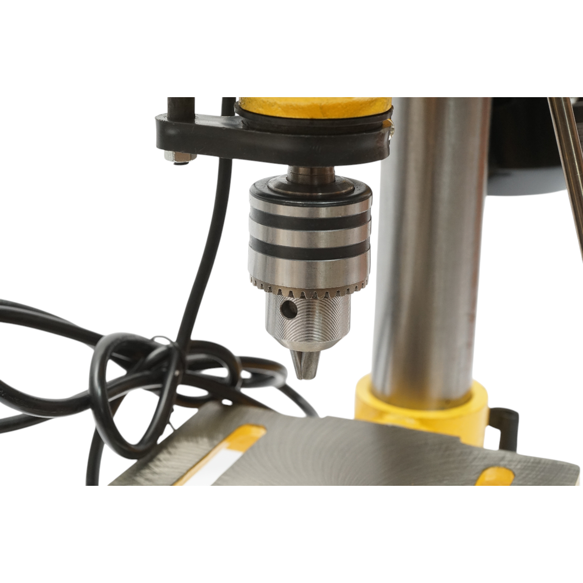 Masina de gaurit cu coloana 350W, 220V, 5 viteze 620-2620 RPM, mandrina 13mm Crownman - imagine 8