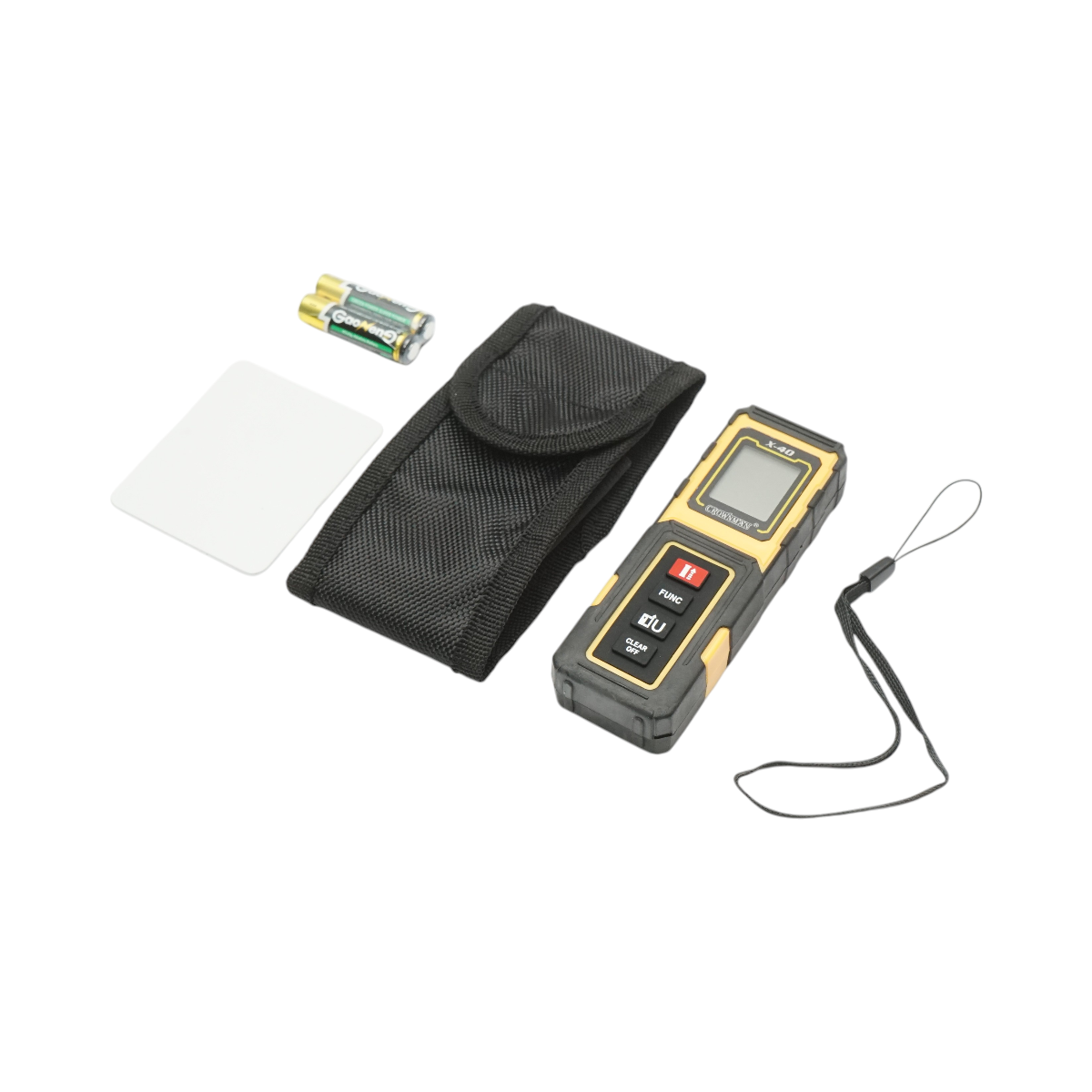 Telemetru laser digital 0.03-40m profesional Crownman - imagine 4