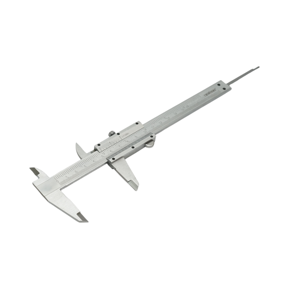 Subler mecanic 150mm, scala gradata in mm/cm/inch Crownman - imagine 3