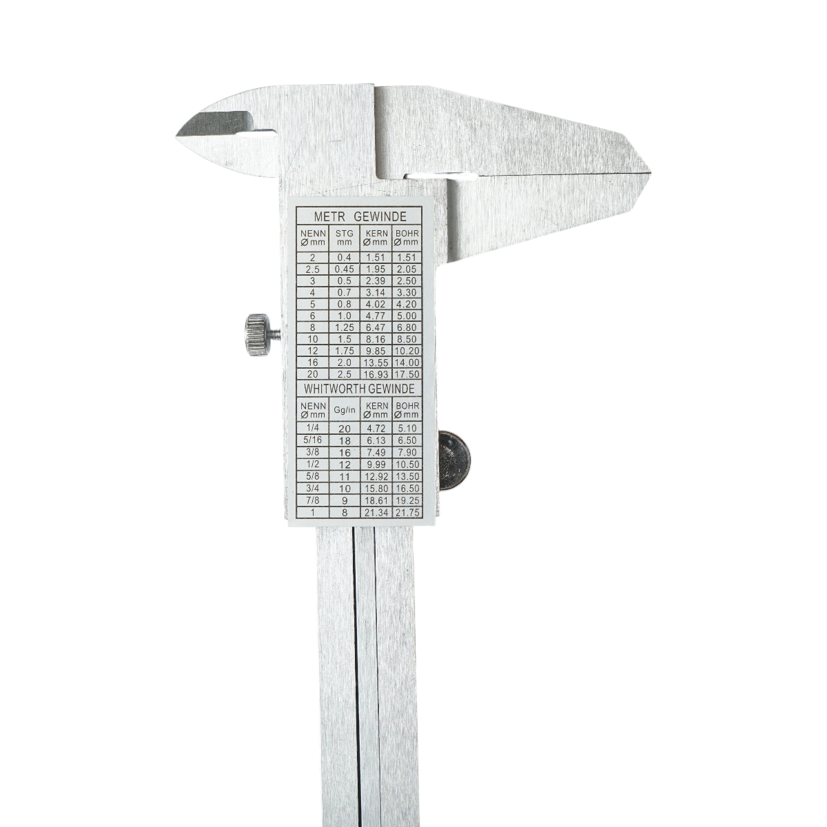 Subler mecanic 150mm, scala gradata in mm/cm/inch Crownman - imagine 6