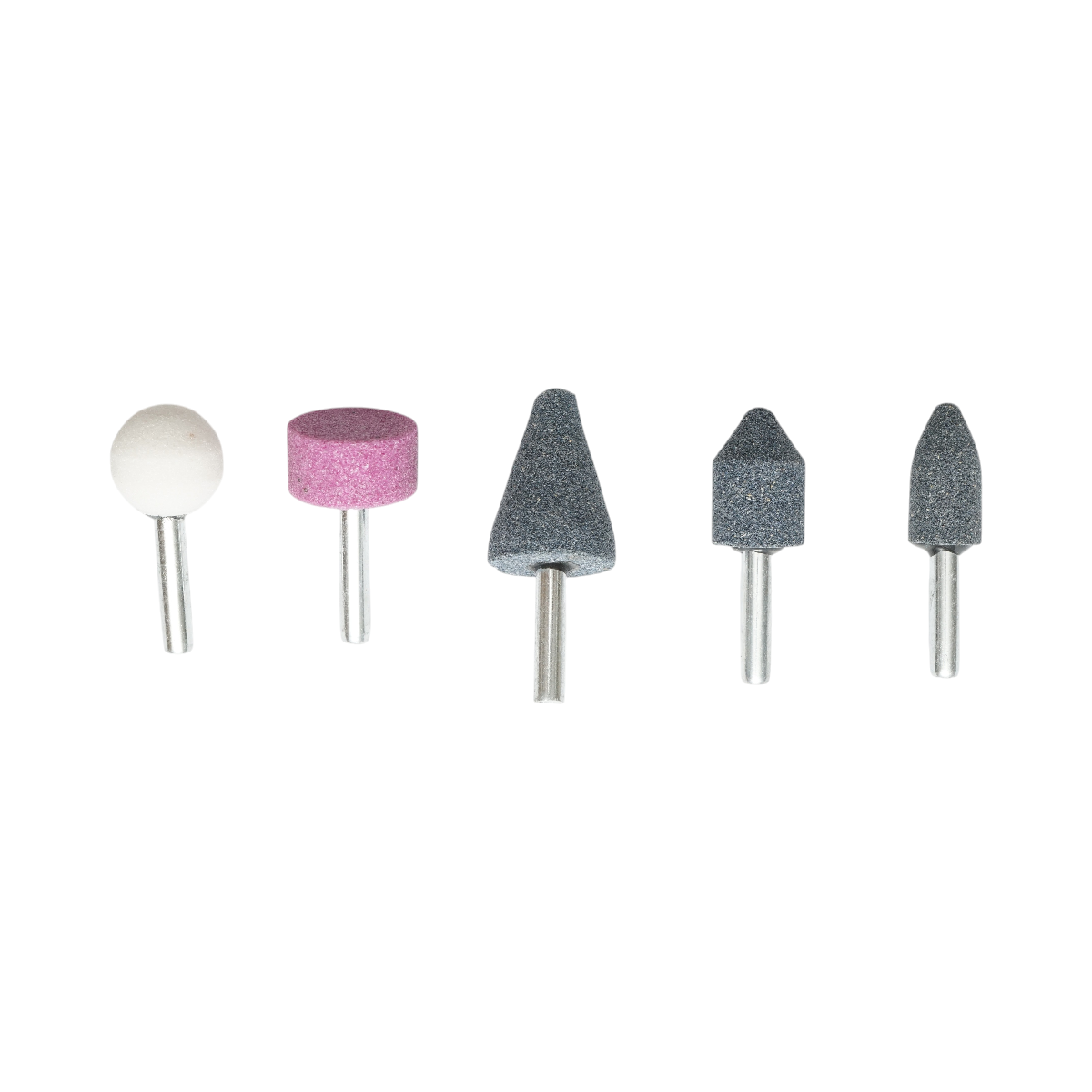 Set 5 pietre slefuire cu tija 6mm Crownman - imagine 3