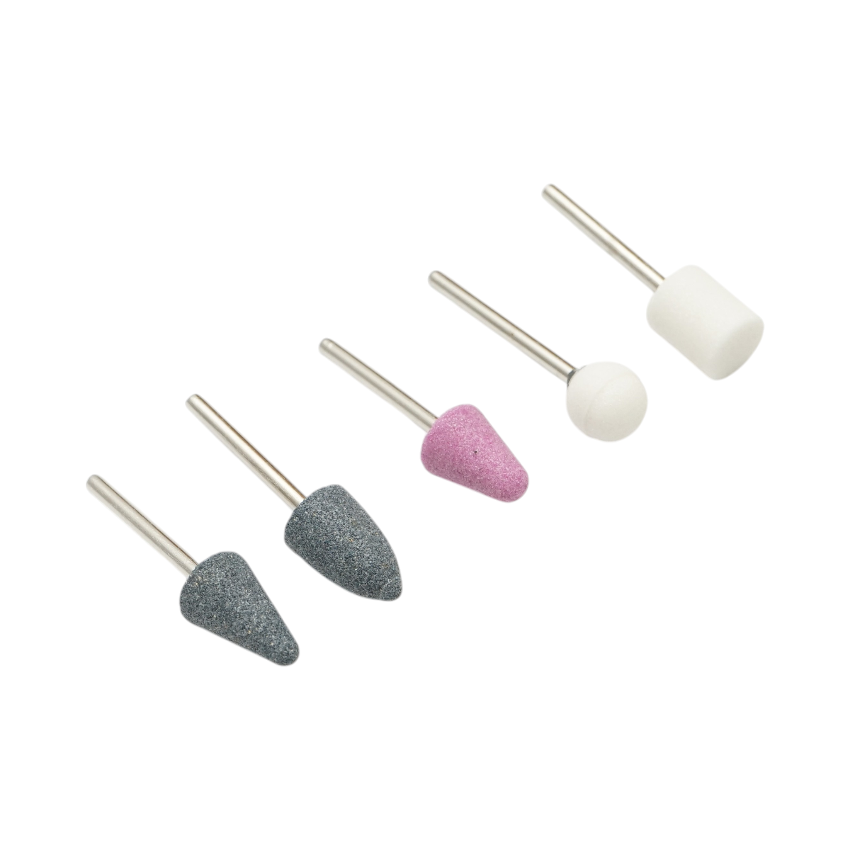 Set 5 pietre slefuire cu tija 3mm Crownman - imagine 2