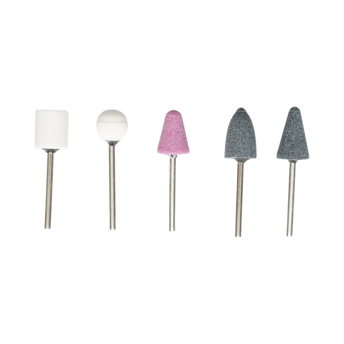 Set 5 pietre slefuire cu tija 3mm Crownman - imagine 3