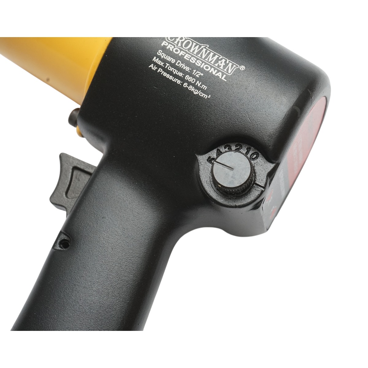 Pistol pneumatic de impact reversibil 1/2 inch, 660Nm, 8500rpm, presiune maxima 8 bar Crownman - imagine 5