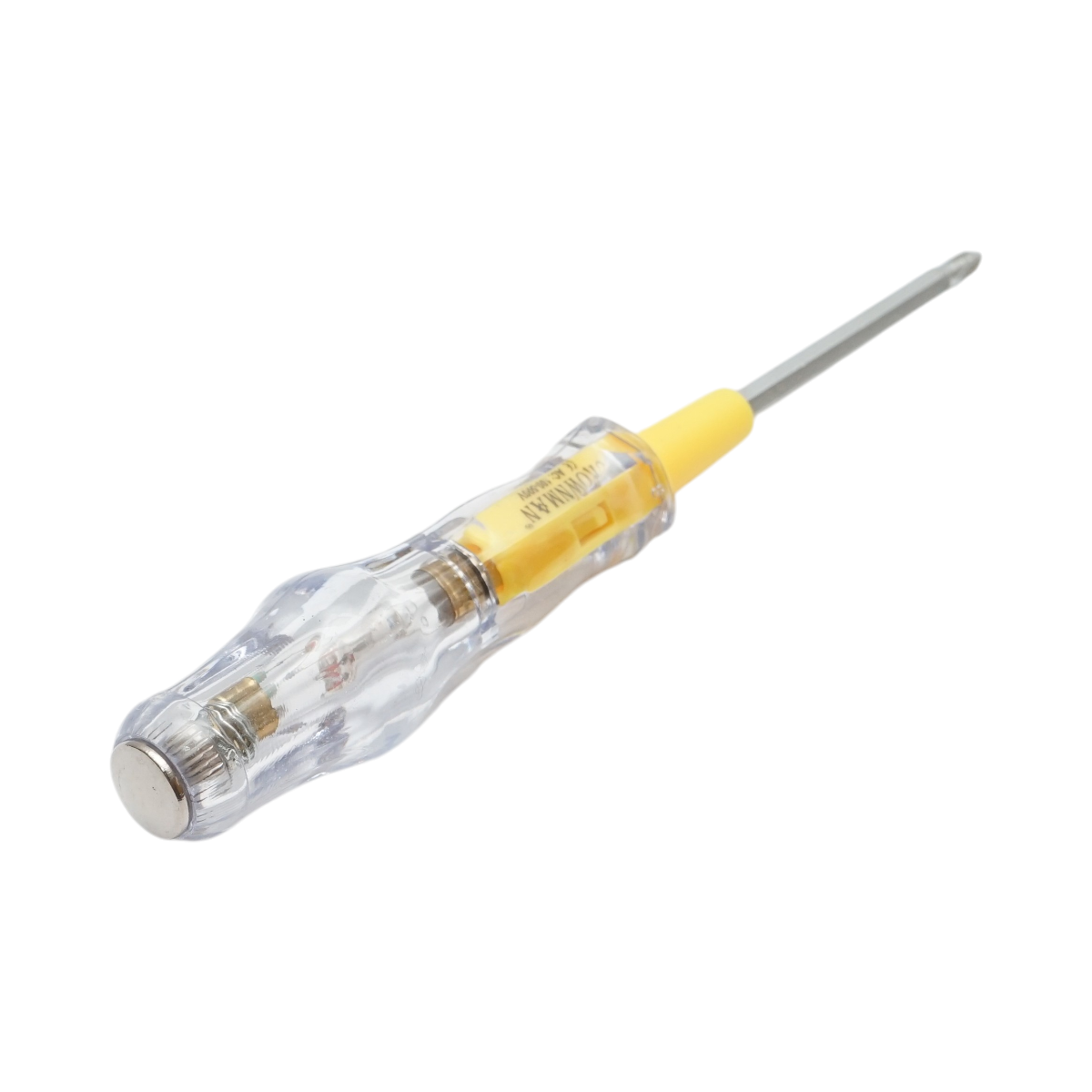 Surubelnita tester de tensiune 100-500V AC, cap dublu PH1/3.5x160mm Cr-V Crownman - imagine 4