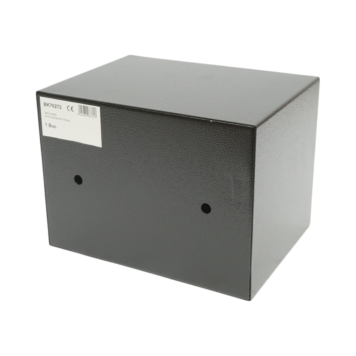 Seif mobila cu inchidere electronica si 2 chei 230x170x170mm Breckner Germany - imagine 2