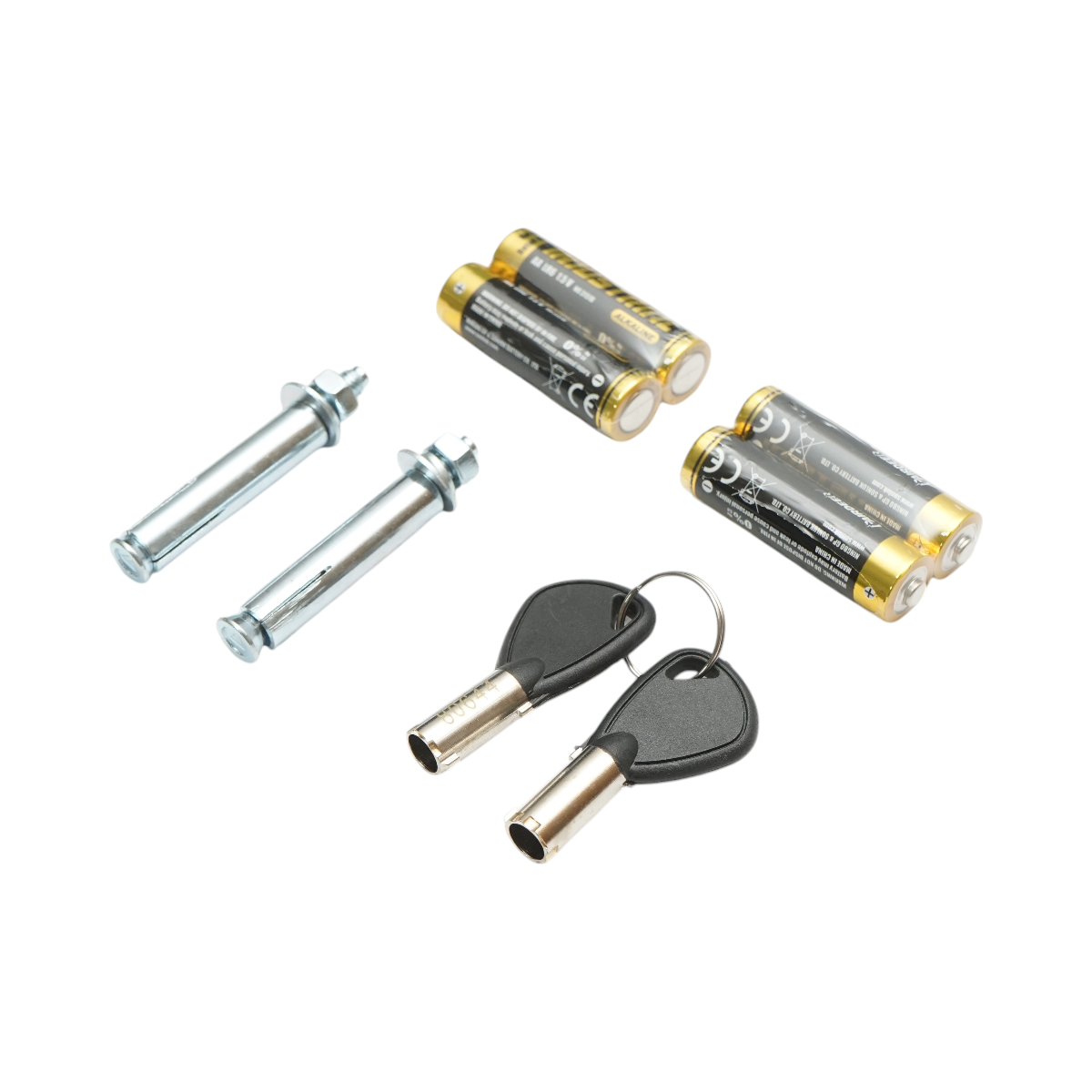 Seif mobila cu inchidere electronica si 2 chei 310x200x200mm Breckner Germany - imagine 5