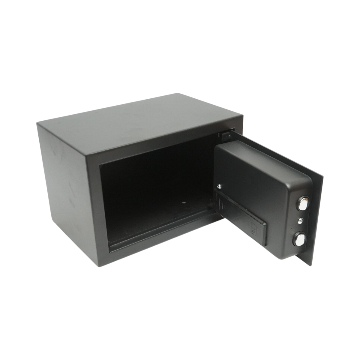 Seif mobila cu inchidere electronica si 2 chei 310x200x200mm Breckner Germany - imagine 4