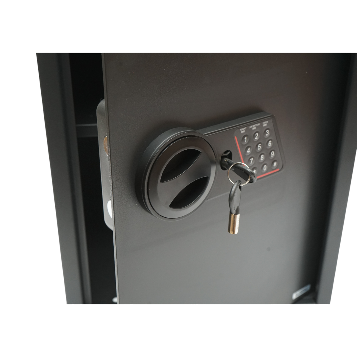 Seif mobila cu inchidere electronica si 2 chei 500x350x310mm Breckner Germany - imagine 3