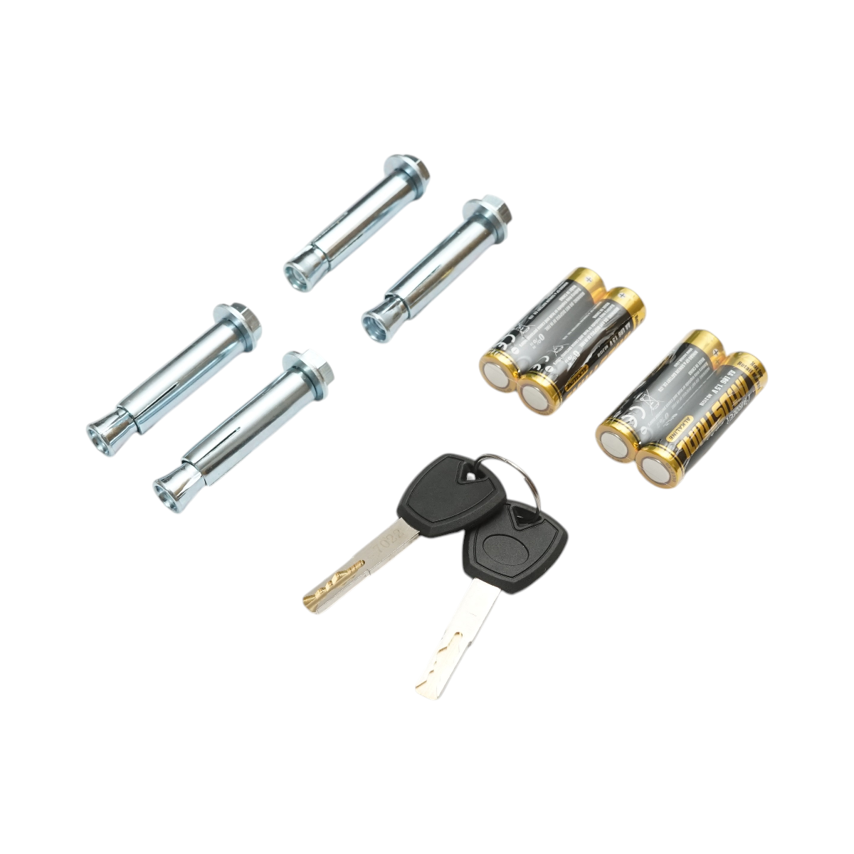 Seif mobila cu amprenta, alarma, inchidere electronica si 2 chei 350x250x250mm Breckner Germany - imagine 5