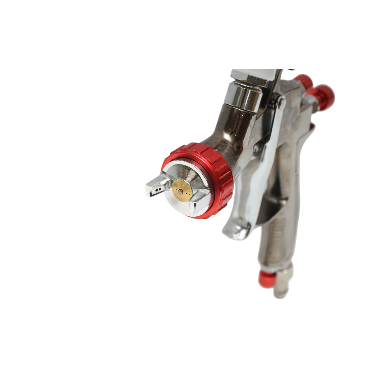 Pistol de vopsit cu aer comprimat profesional 600ml, duza 1.3mm, debit 180ml/min, presiune max. 3 bar - imagine 5