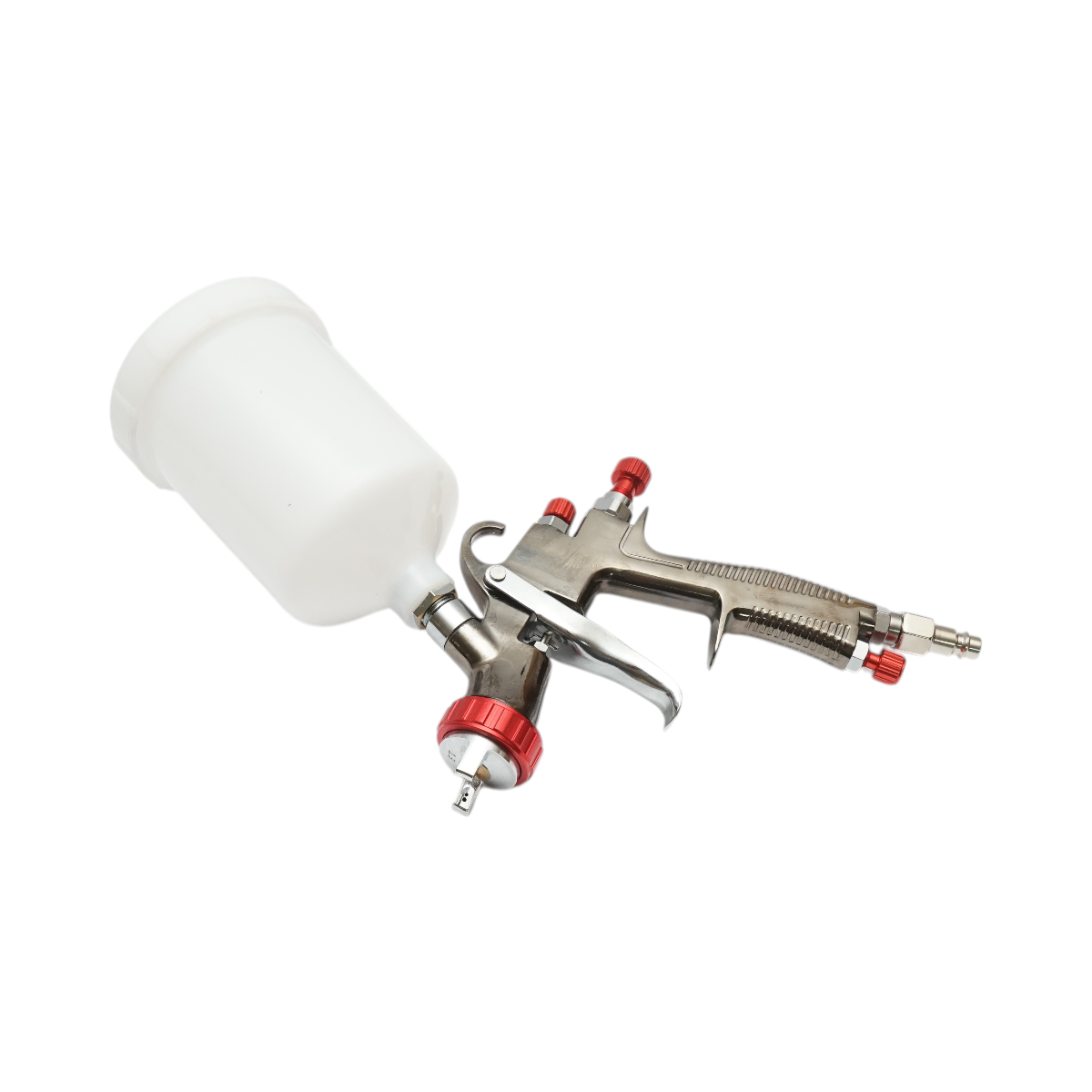 Pistol de vopsit cu aer comprimat profesional 600ml, duza 1.3mm, debit 180ml/min, presiune max. 3 bar - imagine 3