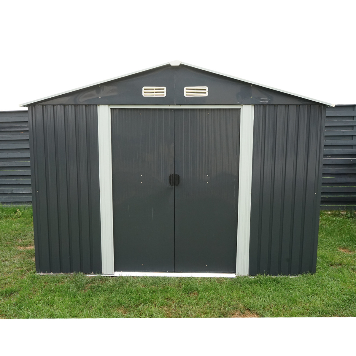 Magazie de gradina metalica 174x236x206cm