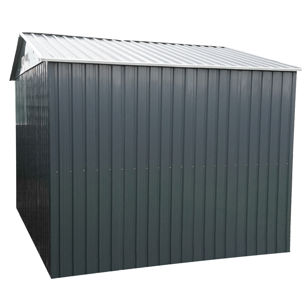 Magazie de gradina metalica 174x236x206cm - imagine 8