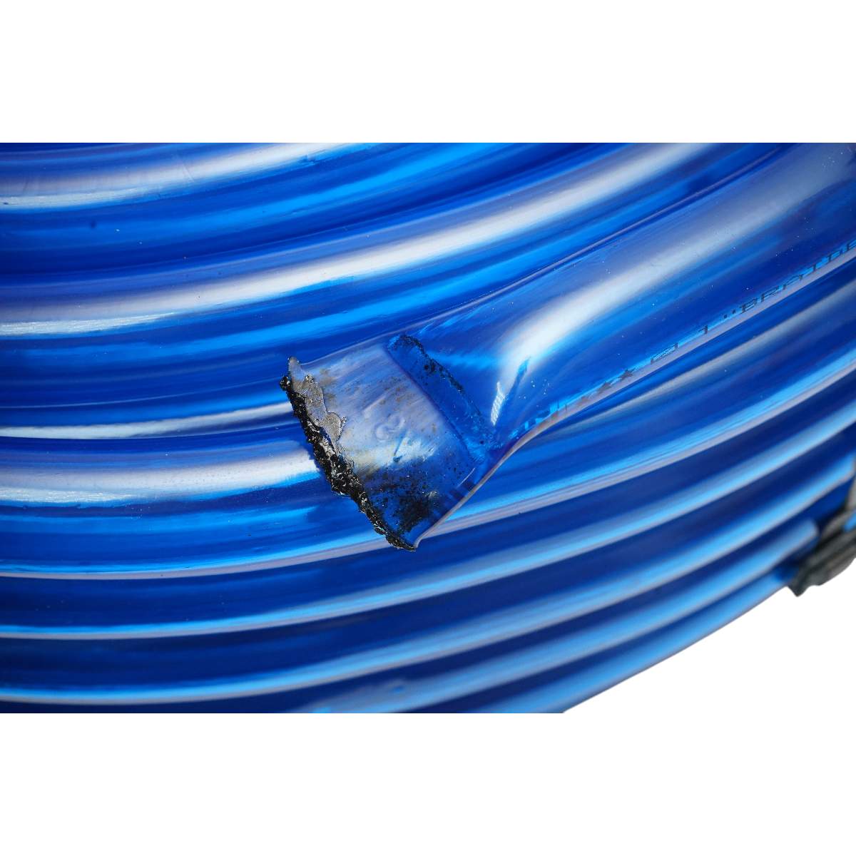 Furtun gradina silicon transparent 1 inch (25.4mm) 50m/rola Breckner Germany - imagine 3