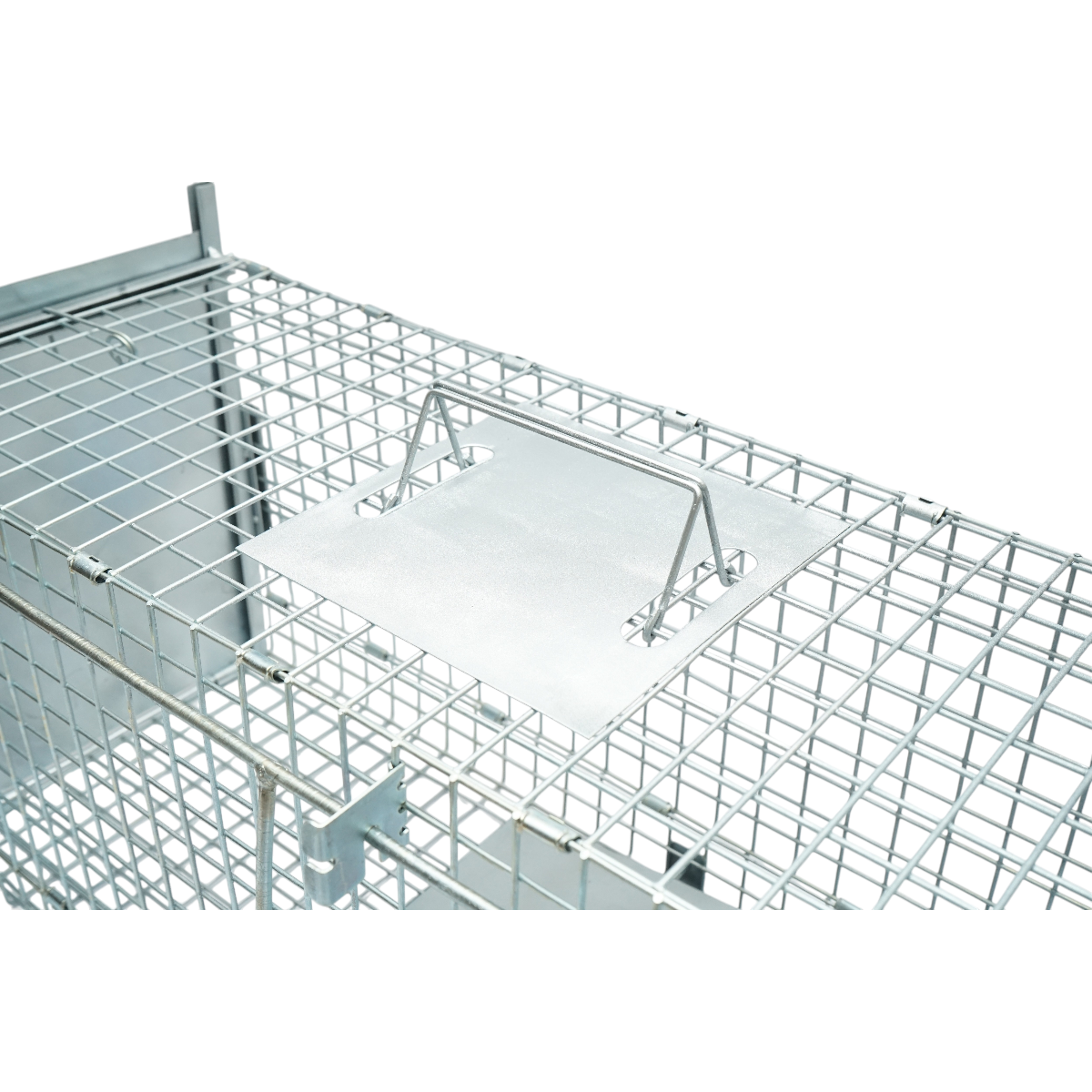 Capcana animale salbatice tip colivie pliabila metalica 75x26x30cm - imagine 4