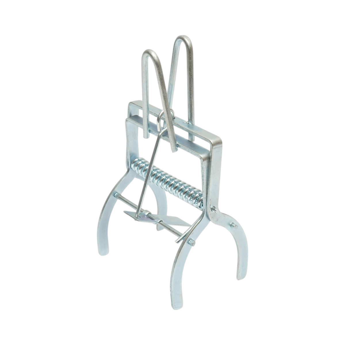 Capcana otel mecanica tip cleste pentru cartite, popandai si soareci de camp 21x12x15cm - imagine 2