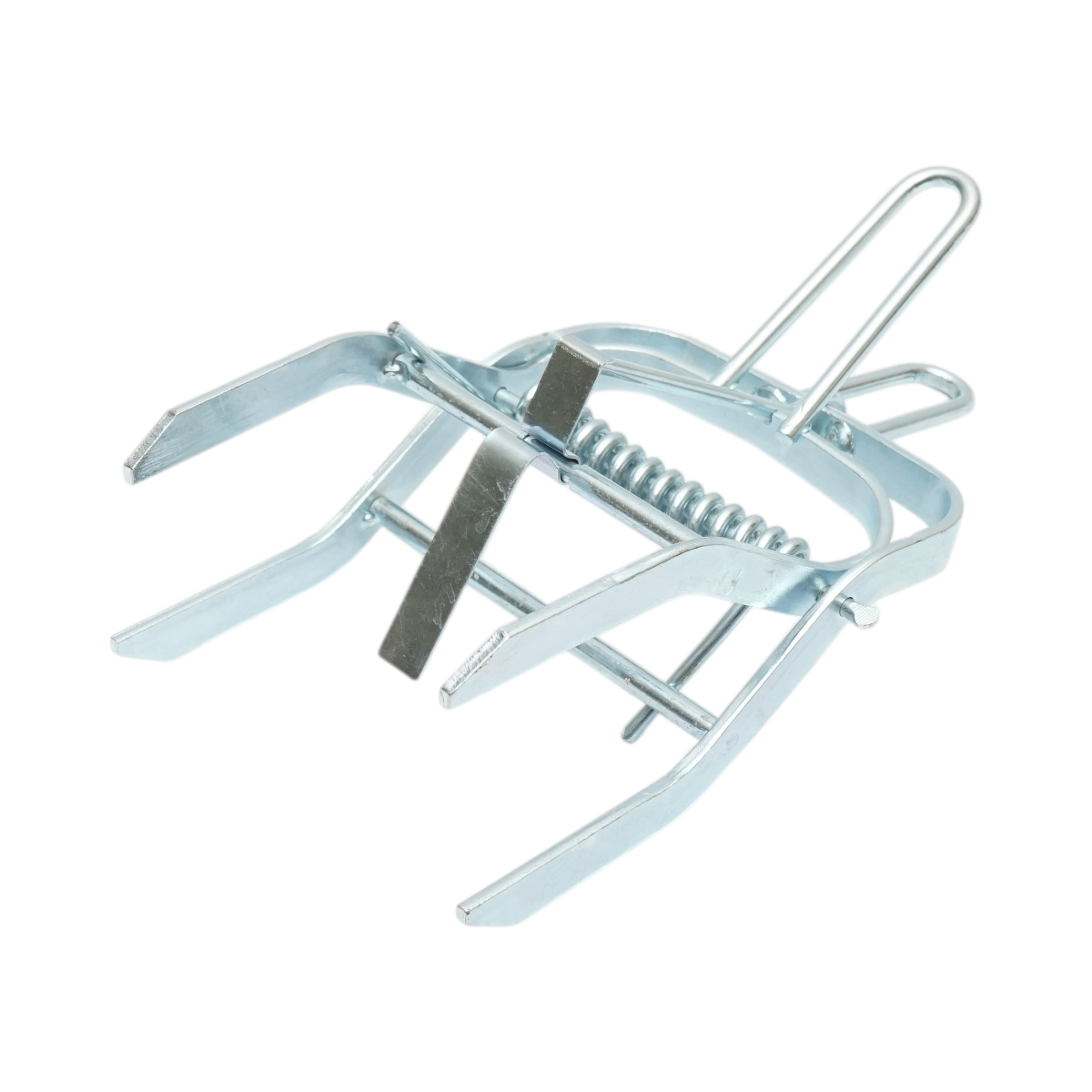 Capcana otel mecanica tip cleste pentru cartite, popandai si soareci de camp 21x12x15cm - imagine 6