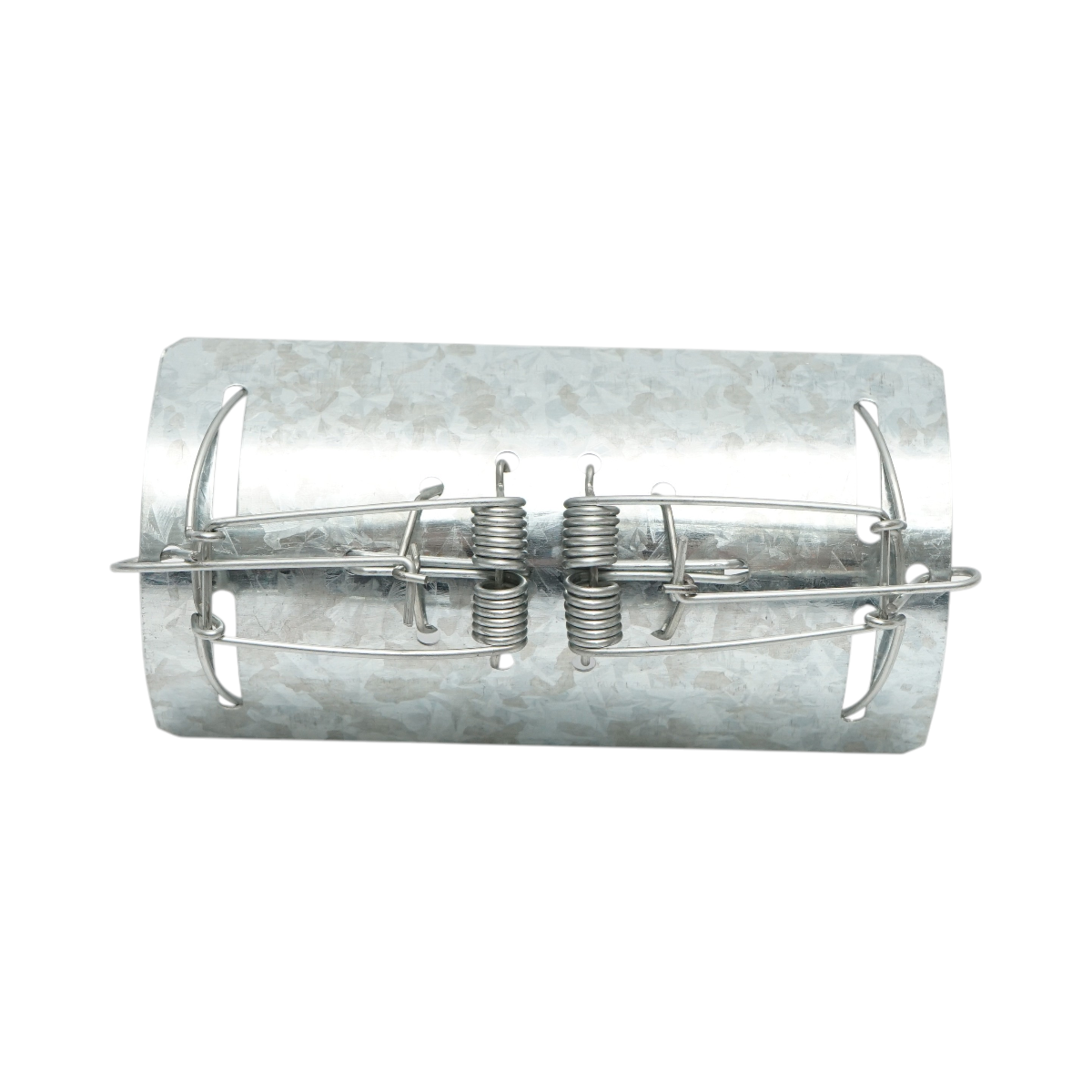 Capcana otel mecanica dubla cu arc tip tunel pentru cartite, popandai si soareci de camp 15x9x7.5cm - imagine 4