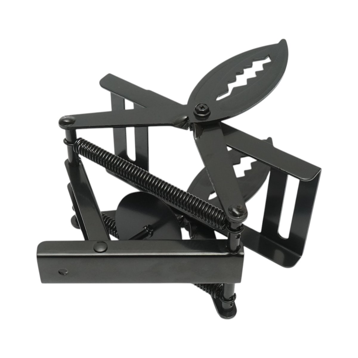 Capcana otel tip cleste cu falci zimtate pentru cartite, popandai si soareci de camp 30x15x20cm - imagine 5