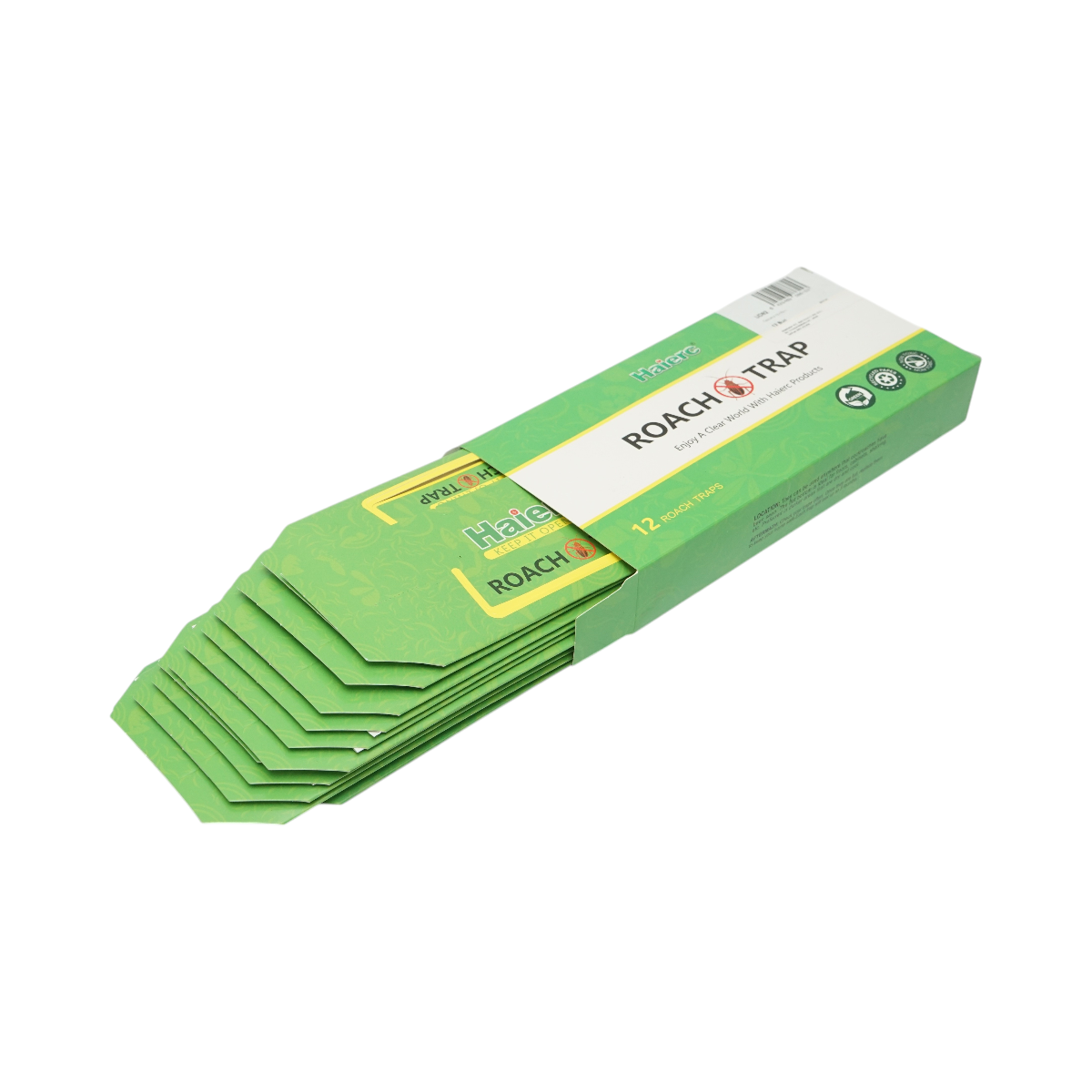 Set 12 capcane adezive cu lipici si momeala pentru gandaci si insecte 10x15cm - imagine 2