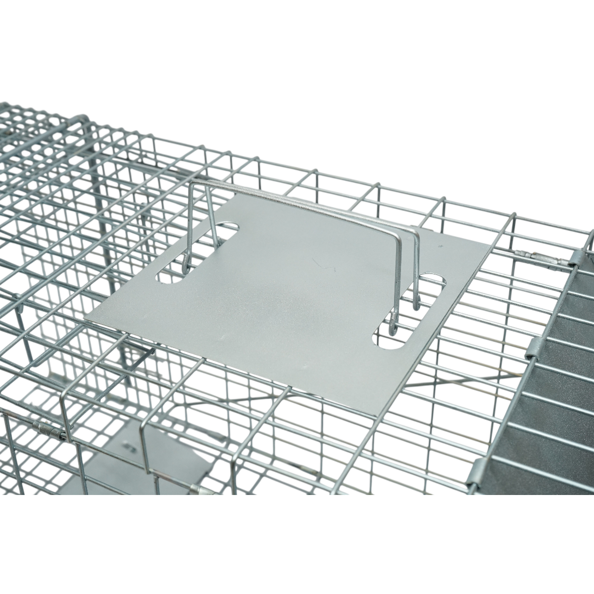 Capcana animale mici tip colivie pliabila metalica 78x30x32cm - imagine 5