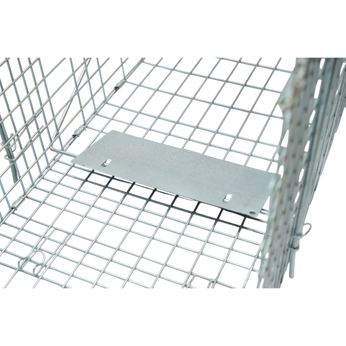 Capcana animale mici tip colivie pliabila metalica 78x30x32cm - imagine 6