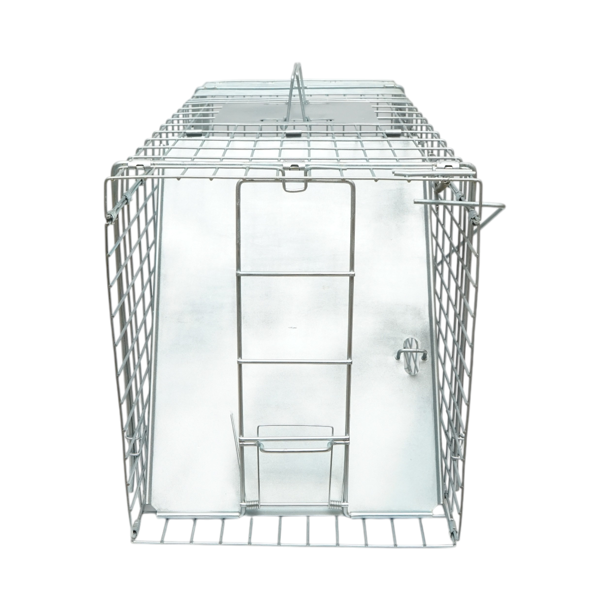 Capcana animale mici tip colivie pliabila metalica 78x30x32cm - imagine 3