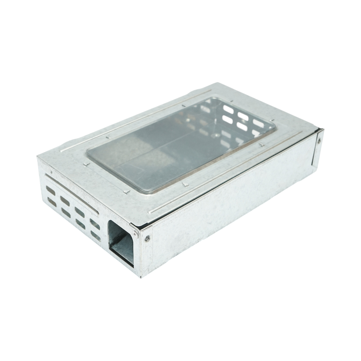 Capcana soareci metalica galvanizata profesionala 26.2x16.2x6cm - imagine 4