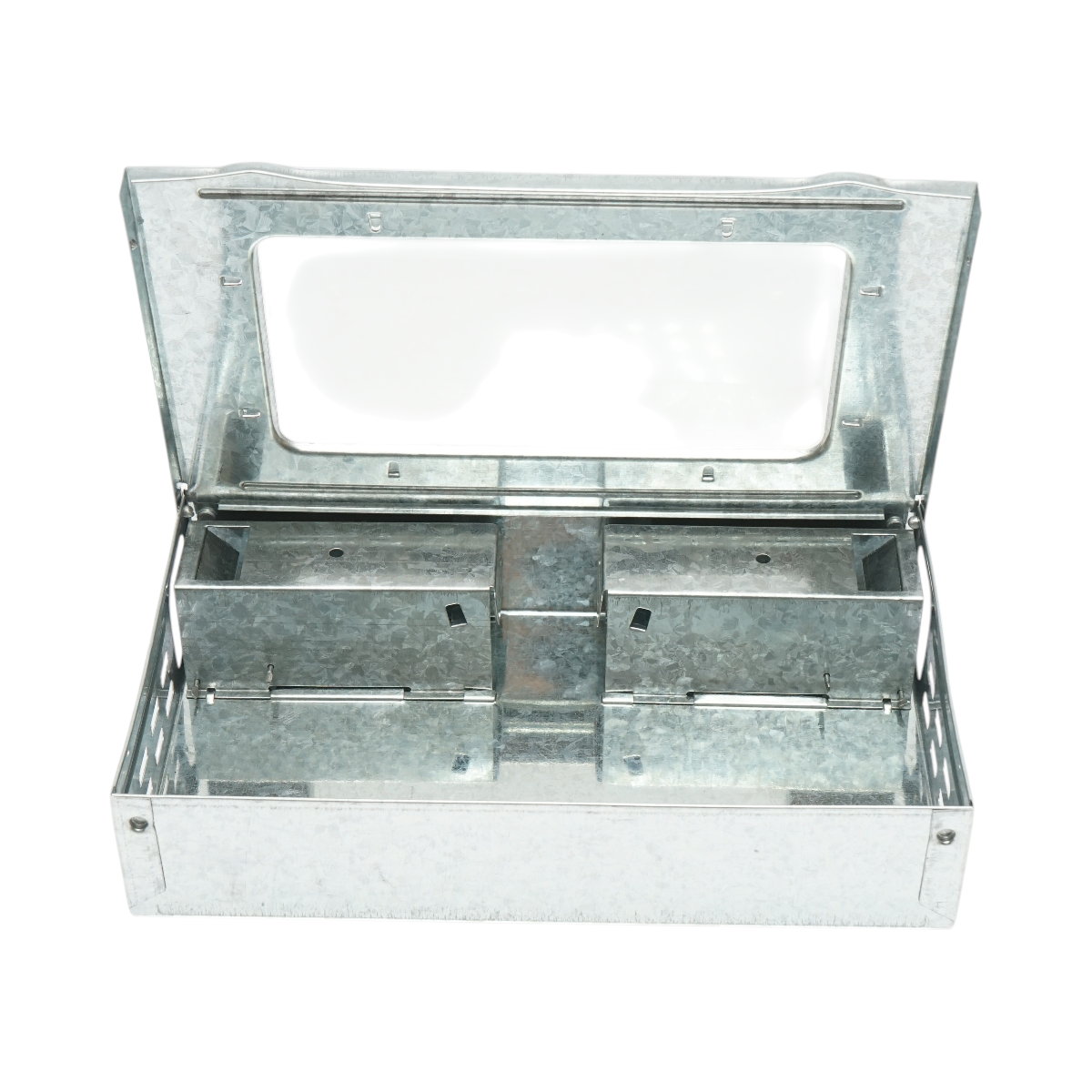 Capcana soareci metalica galvanizata profesionala 26.2x16.2x6cm - imagine 2