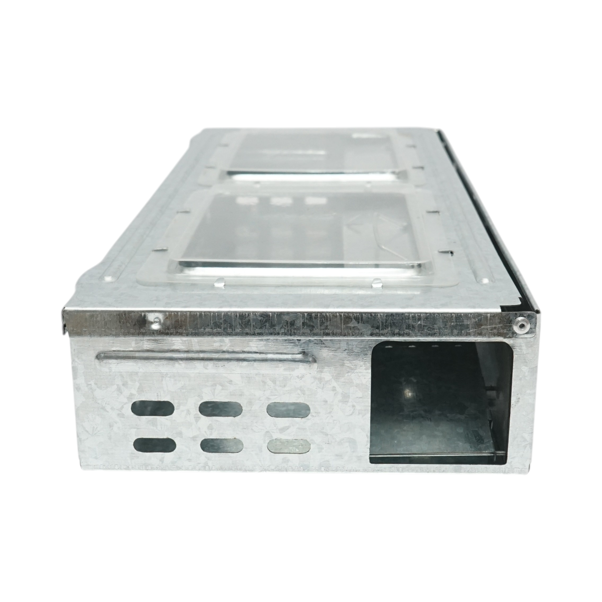 Capcana soareci metalica galvanizata profesionala 36.3x16.1x6.1cm - imagine 3