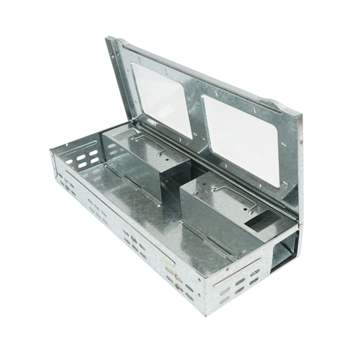 Capcana soareci metalica galvanizata profesionala 36.3x16.1x6.1cm