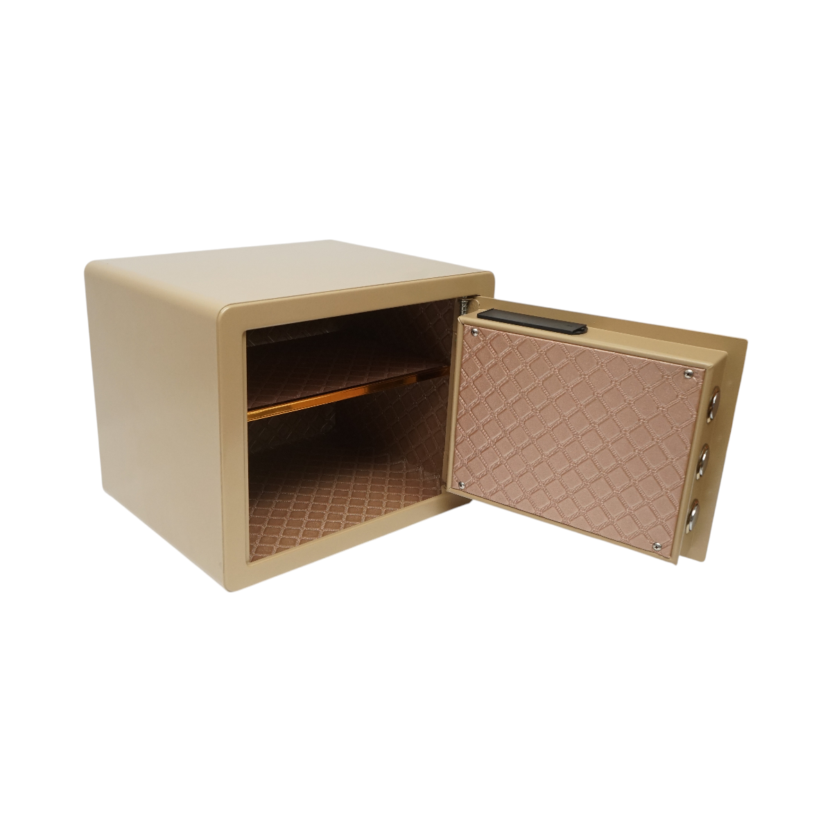 Seif mobila cu display, inchidere electronica si 4 chei 300x350x300mm - imagine 3