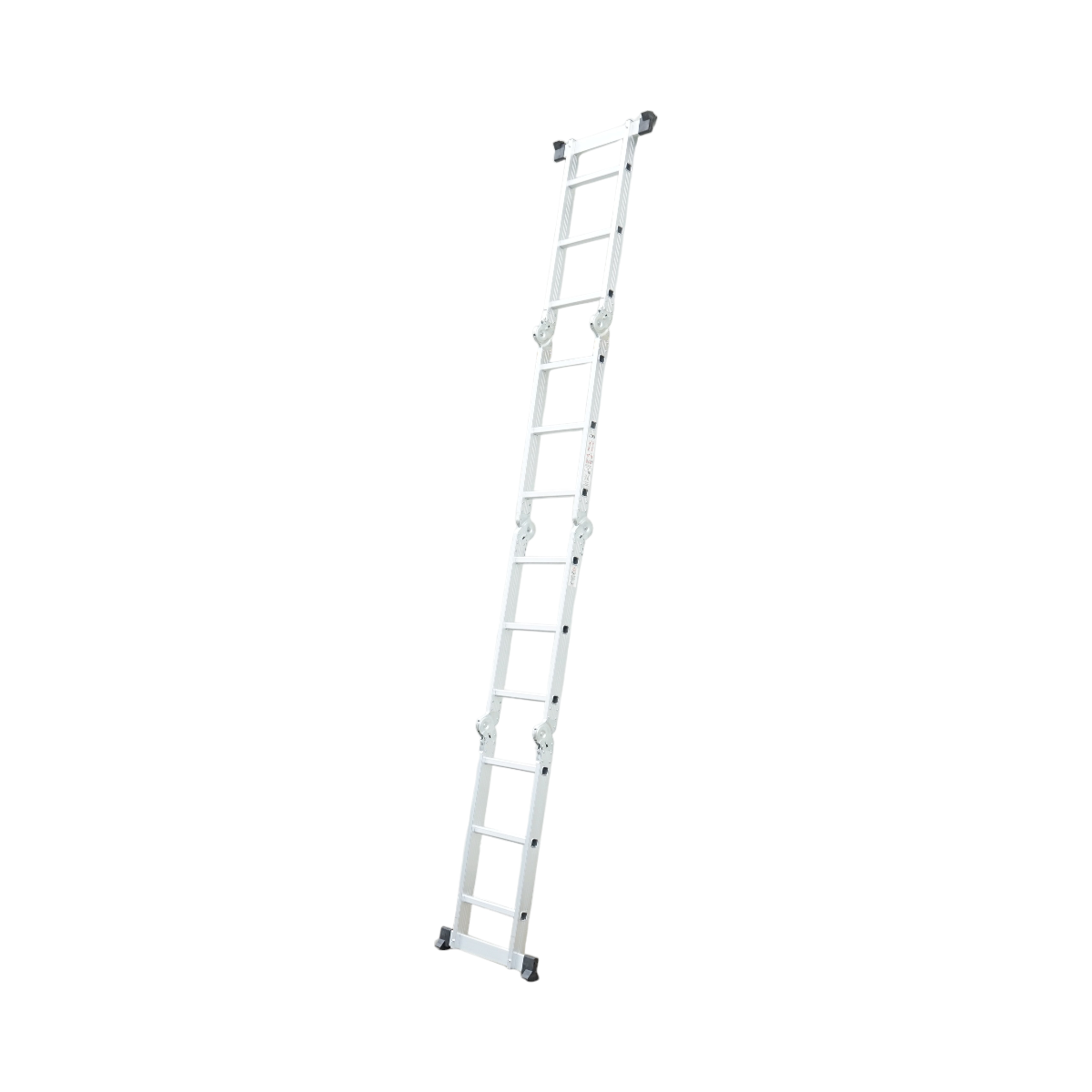 Scara aluminiu multifunctionala 3.7m, 4x4 trepte, sarcina maxima 150kg - imagine 4