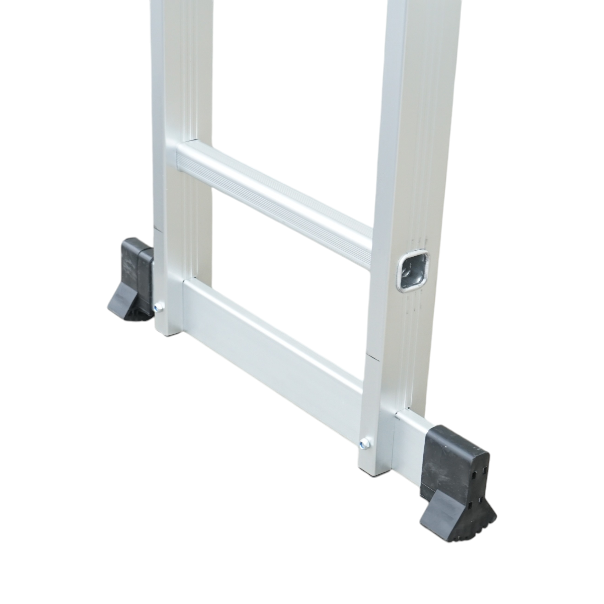 Scara aluminiu multifunctionala 3.7m, 4x4 trepte, sarcina maxima 150kg - imagine 9
